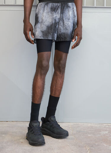 OVER OVER Two Layer Shorts Black ovr0158002