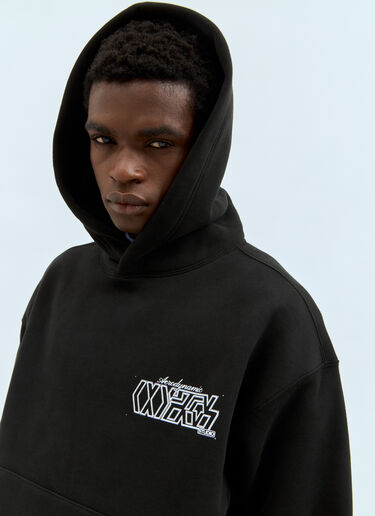 Metalwood Studio Aerodynamic Hooded Sweatshirt Black met0156015