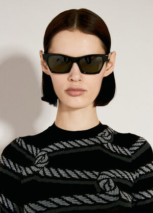 Balenciaga Ventura Sunglasses Silver bcs0353004