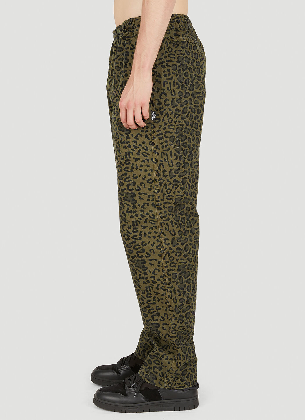 Men's Leopard Print Sequin Harem Pants by Magic & Capes | Festivalia.com
