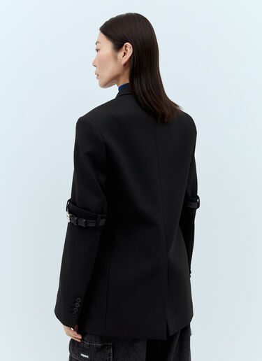 Coperni Hybrid Oversized Tailored Blazer Black cpn0255015