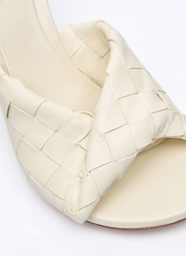 Bottega Veneta Blink Heeled Mules Cream bov0257021