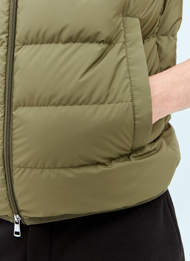 Moncler Contrin Down Gilet Green mon0157046