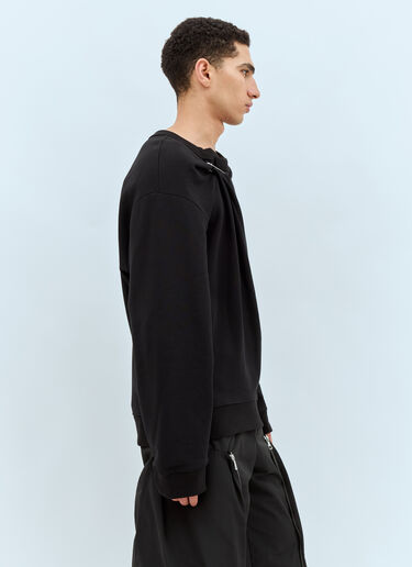 Dries Van Noten ハシースウェットシャツ ブラック dvn0158019