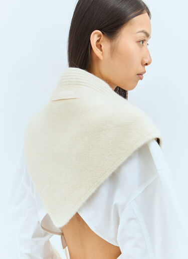 Jacquemus Le Chale Gros Grain 围巾 白色 jac0258034