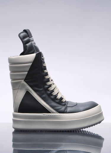 Rick Owens 메가 지오바스켓 스니커즈 블랙 ric0158008