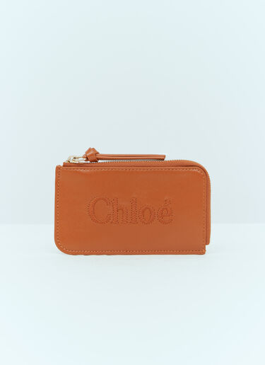 Chloé Sense Small Purse Cardholder Brown chl0255064