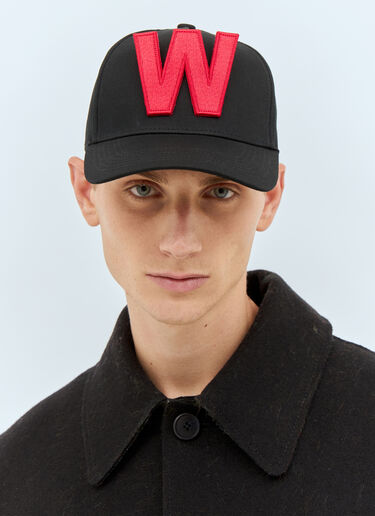 Walter Van Beirendonck W ベースボールキャップ ブラック wlt0158018