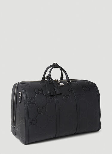 Jumbo GG large tote bag in black leather