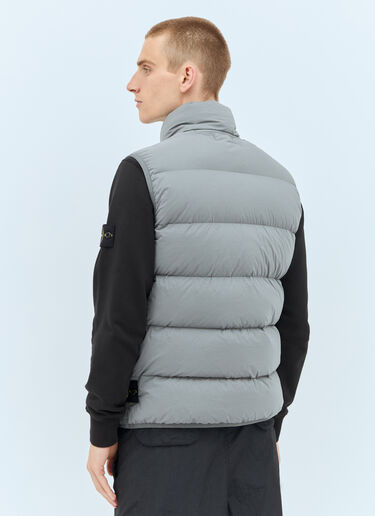 Stone Island Down Quilted Vest Grey sto0158017