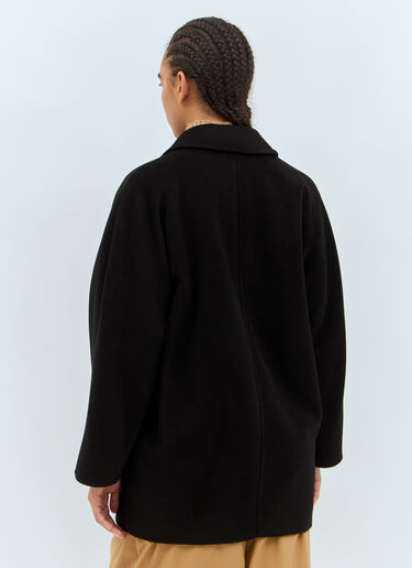 Max Mara Short 101801 Icon Coat Black max0257006