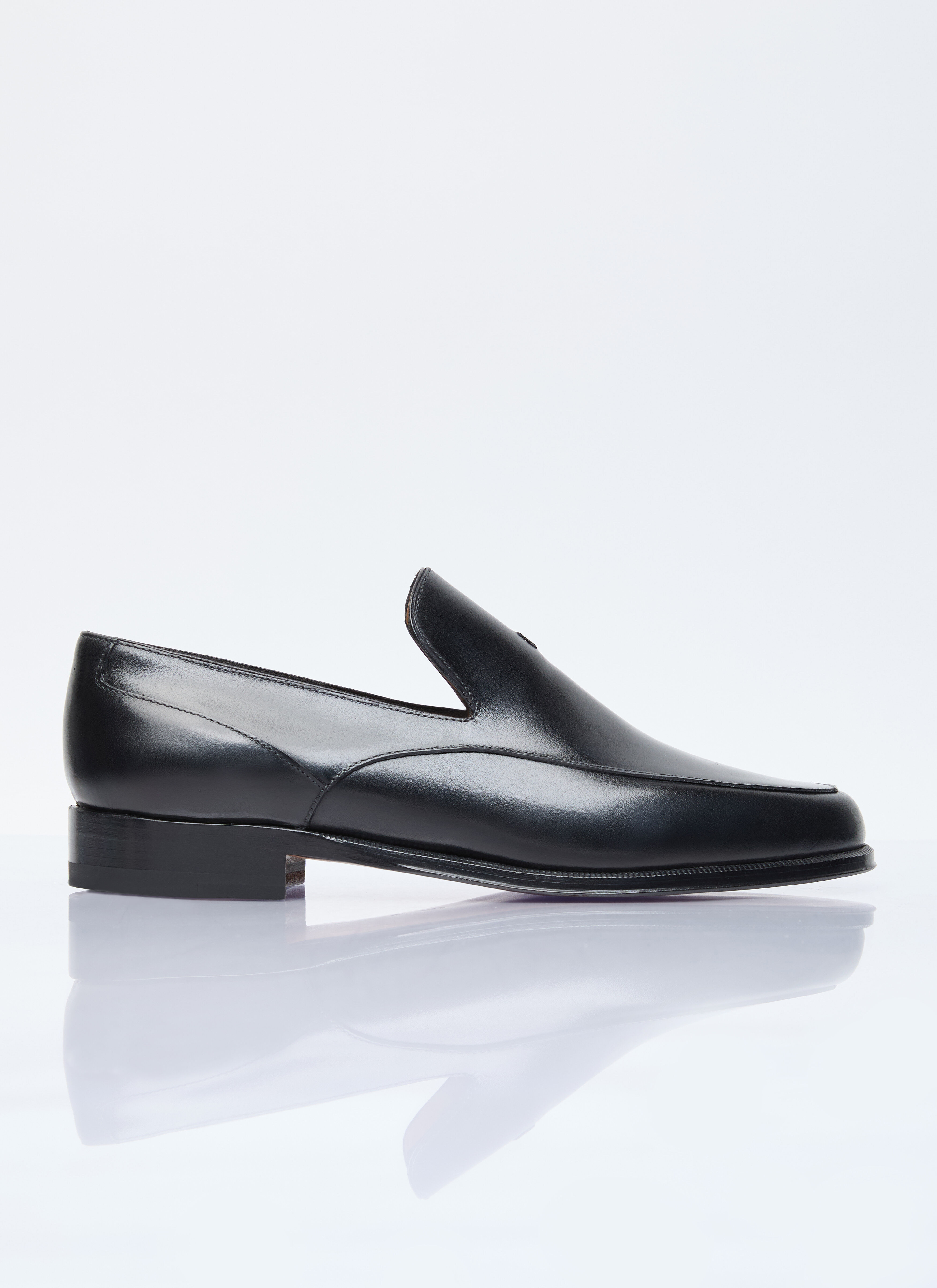 Gucci Enzo 皮革乐福鞋  黑色 guc0255061