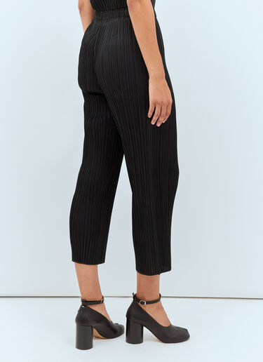 Pleats Please Issey Miyake Tapered Pants Black plp0258002