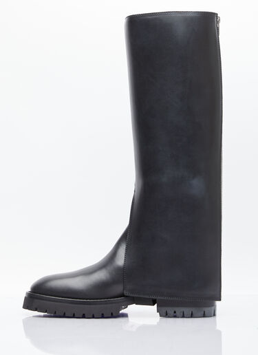 Ann Demeulemeester Jay Leather Boots Black ann0254014