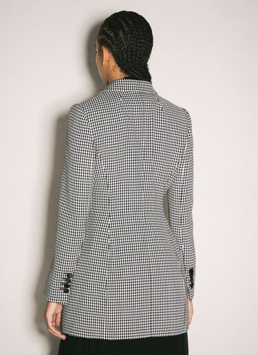 Dolce & Gabbana Houndstooth Blazer Black dol0258003