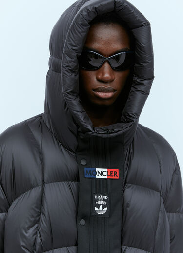 Moncler x adidas Originals Oreiller 长款羽绒服 黑色 mad0154004