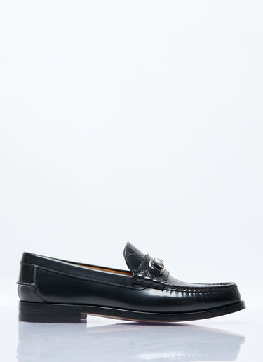 Gucci GG Horsebit Loafers Black guc0157039