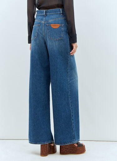 Chloé Wide-Leg Jeans Blue chl0257006