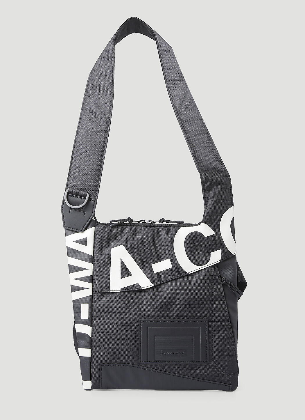 A-COLD-WALL* Typographic Ripstop Crossbody Bag in Black | LN-CC®