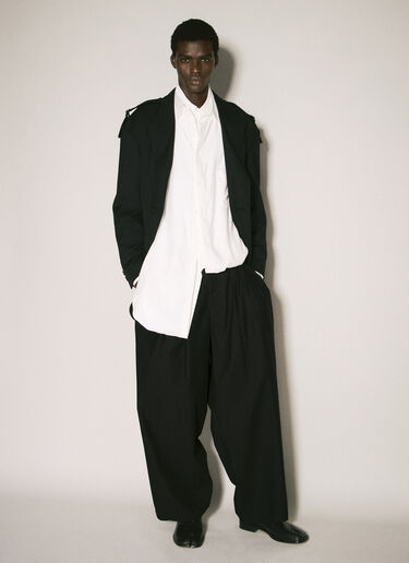 Yohji Yamamoto Layered Shirt White yoy0158004