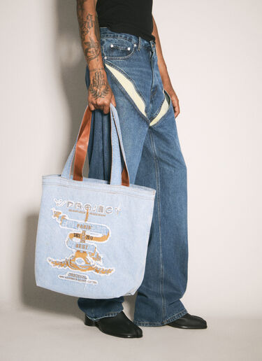 Y/Project Paris' Best Tote Bag Blue ypr0156036