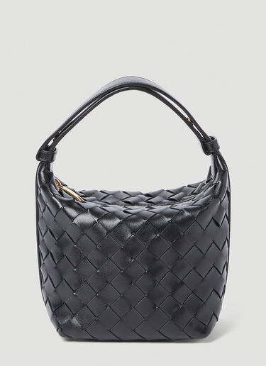 Bottega Veneta イントレチャートレザー製ハンドバッグ ブラック bov0255078