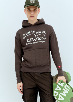 Human Made Tsuriami Hooded Sweatshirt Black hmd0156010