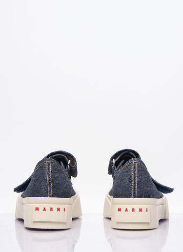 Marni Denim Mary Jane Shoes Blue mni0257041