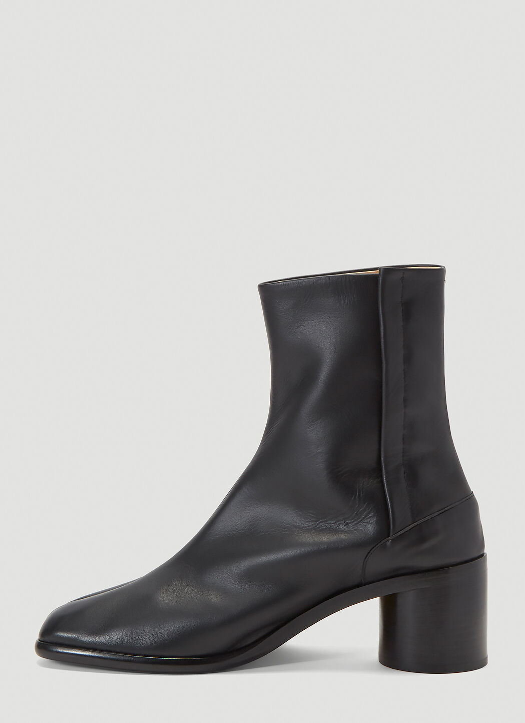TABI LEATHER ANKLE BOOTS