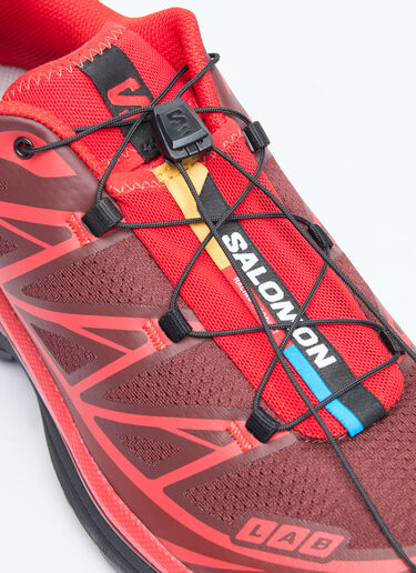 Salomon XT-6スニーカー レッド sal0358004