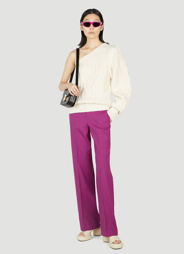 Isabel Marant Scarly Pants Purple ibm0251011