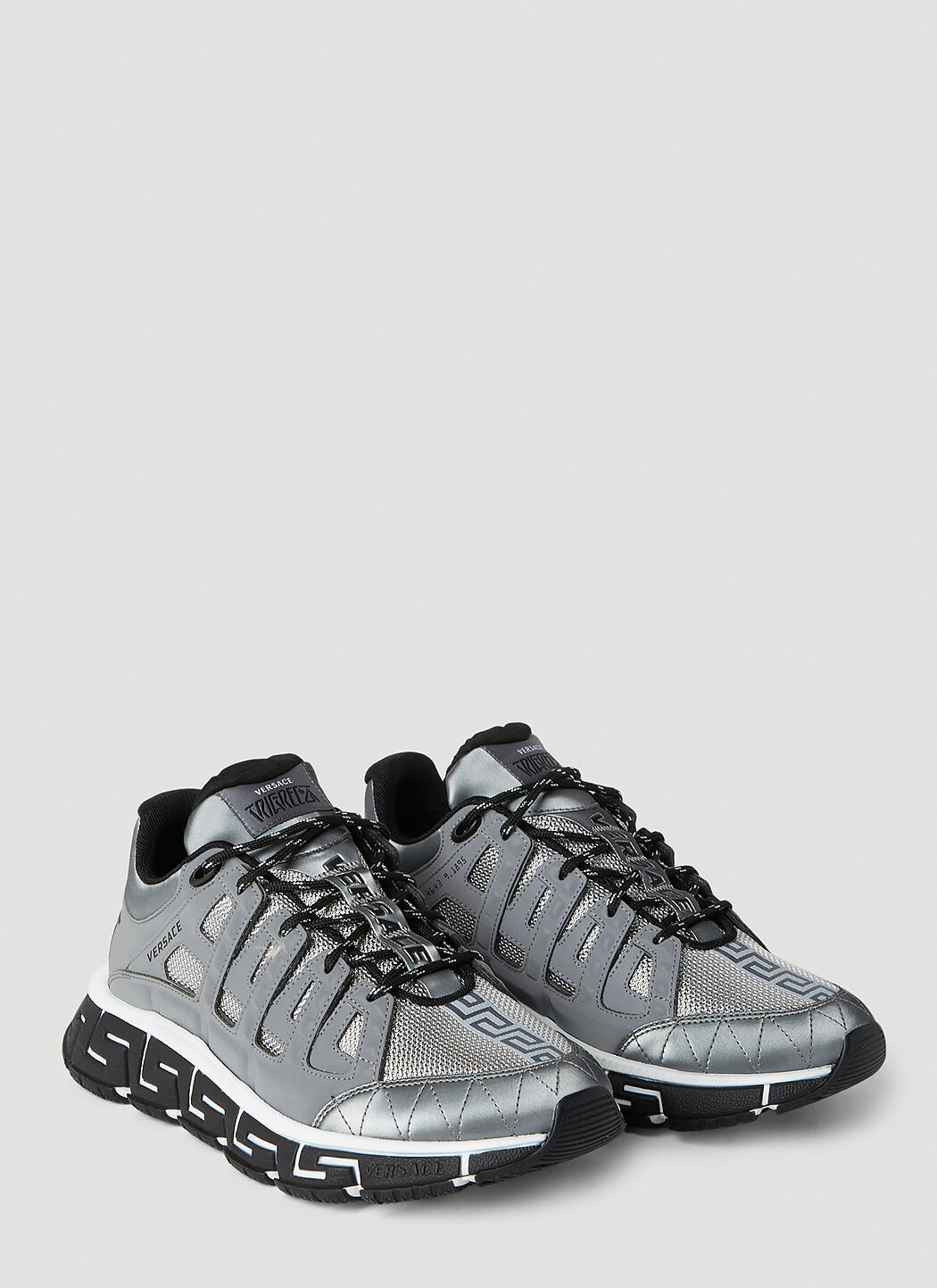 Versace Men's Trigreca Sneakers in Grey | LN-CC®