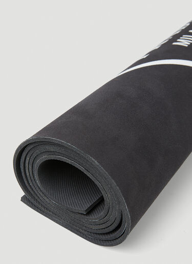 Lane Crawford - Hunched up in front of the computer all day? Stretch out in  style with a classic all-black yoga mat from Prada, featuring a metal  triangle logo for branded flair.