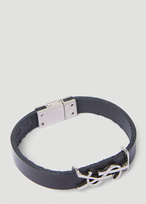 Saint Laurent Monogram Bracelet Black sla0257057