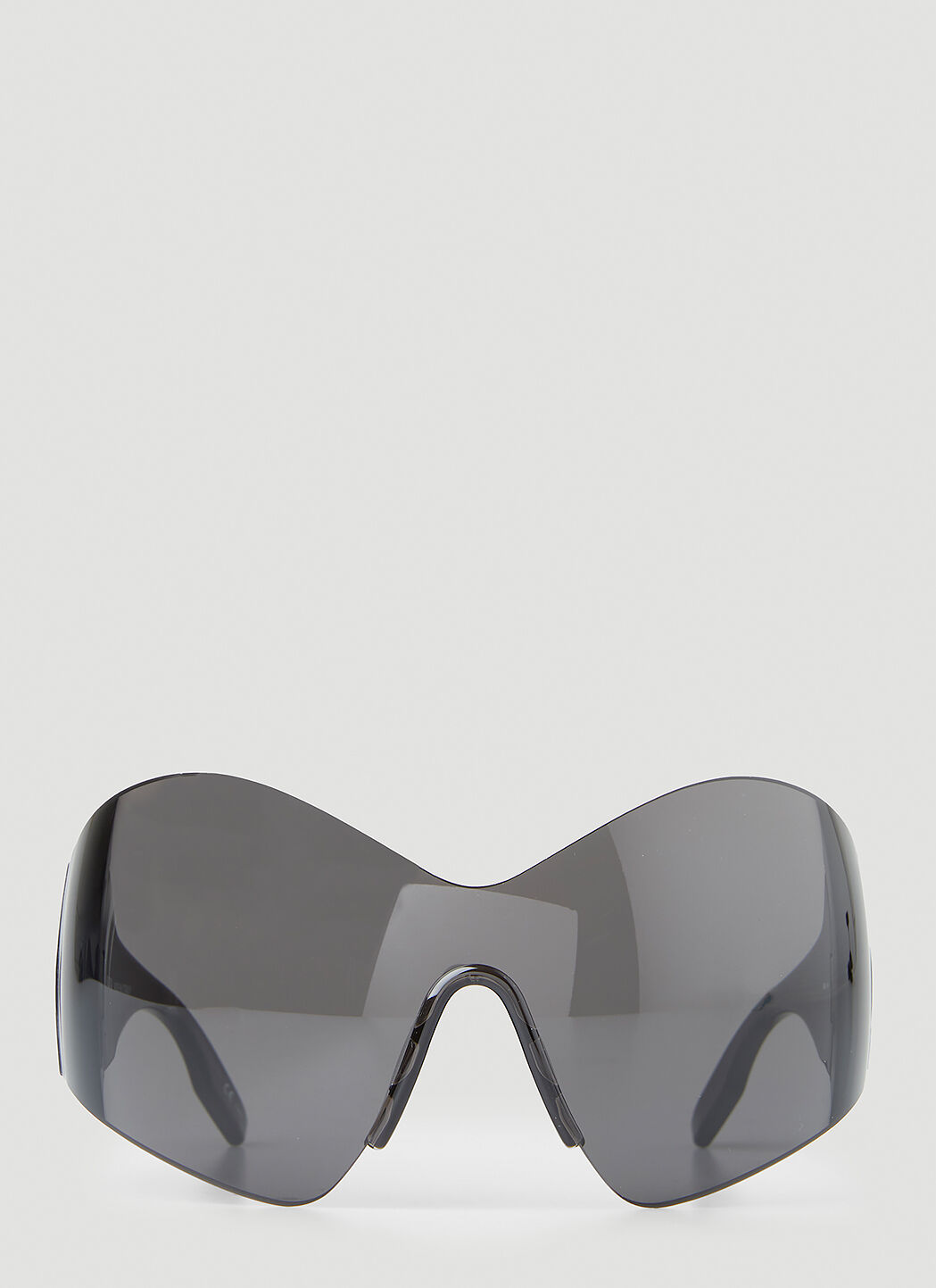 Balenciaga Mask Butterfly Sunglasses In Black | ModeSens