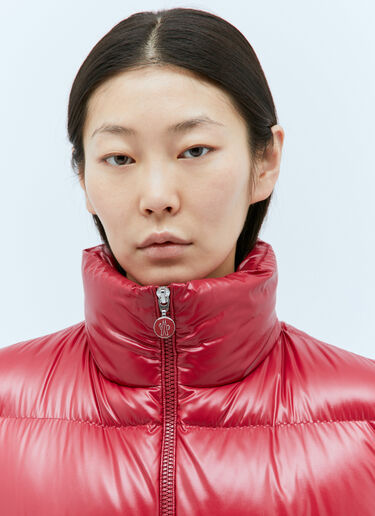 Moncler Abbadia Short Down Jacket Red mon0257011