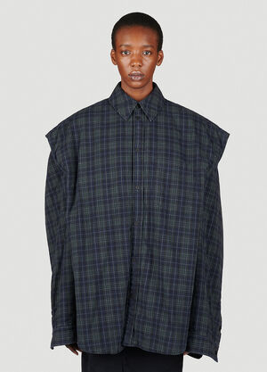 Burberry Oversized Detachble Shirt Beige bur0255037