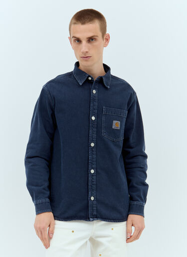 Carhartt WIP George Denim Shirt Blue wip0157012