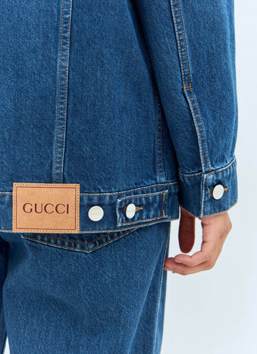 Gucci Classic Denim Jacket Blue guc0257016