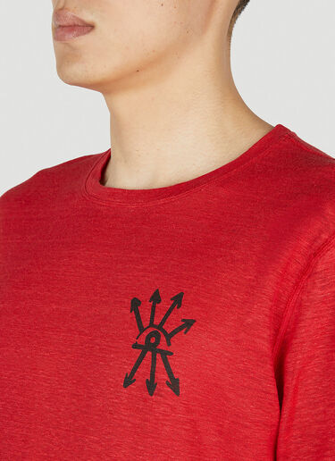 District Vision Sukha T-Shirt Red dtv0151025