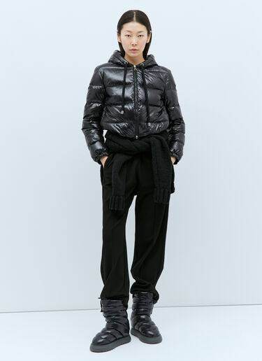 Moncler Bayard Short Down Jacket Black mon0258005