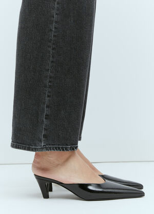 Chloé The Patent Leather Mules Black chl0257030