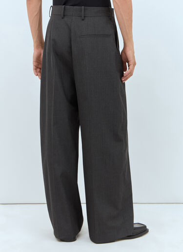 Acne Studios Pinstriped Suit Pants Dark Grey acn0157025