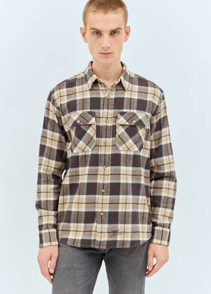 Levi's® x JJJJound Plaid Shirt White lej0158007