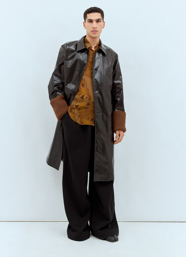 Dries Van Noten 셀던 셔츠 브라운 dvn0158012