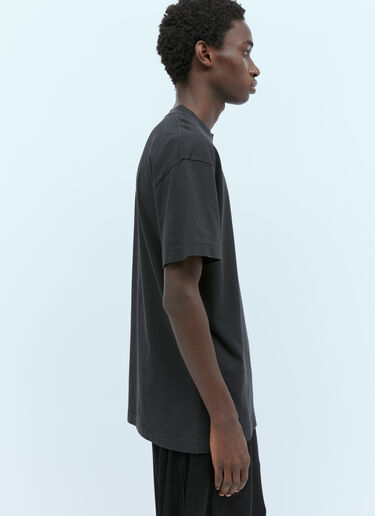 Moncler x Palm Angels 로고 패치 티셔츠 블랙 mpa0355012