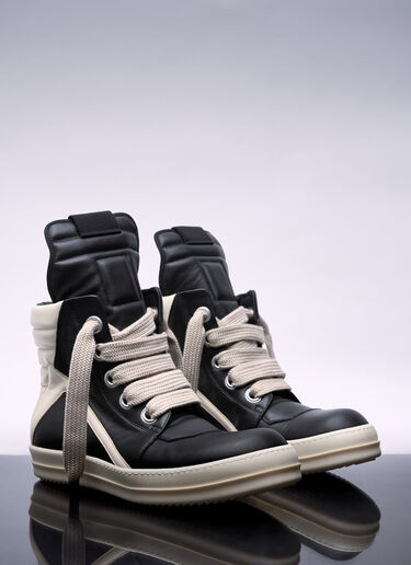 Rick Owens Geobasket 大号鞋带运动鞋 黑色 ric0157021