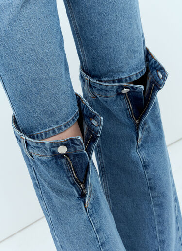 Coperni Open Knee Jeans Blue cpn0255003