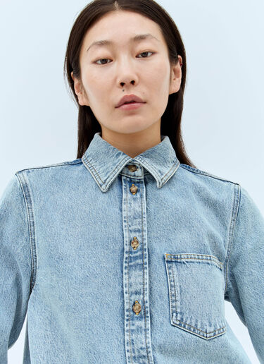 TOTEME Petite Denim Shirt Blue tot0257026