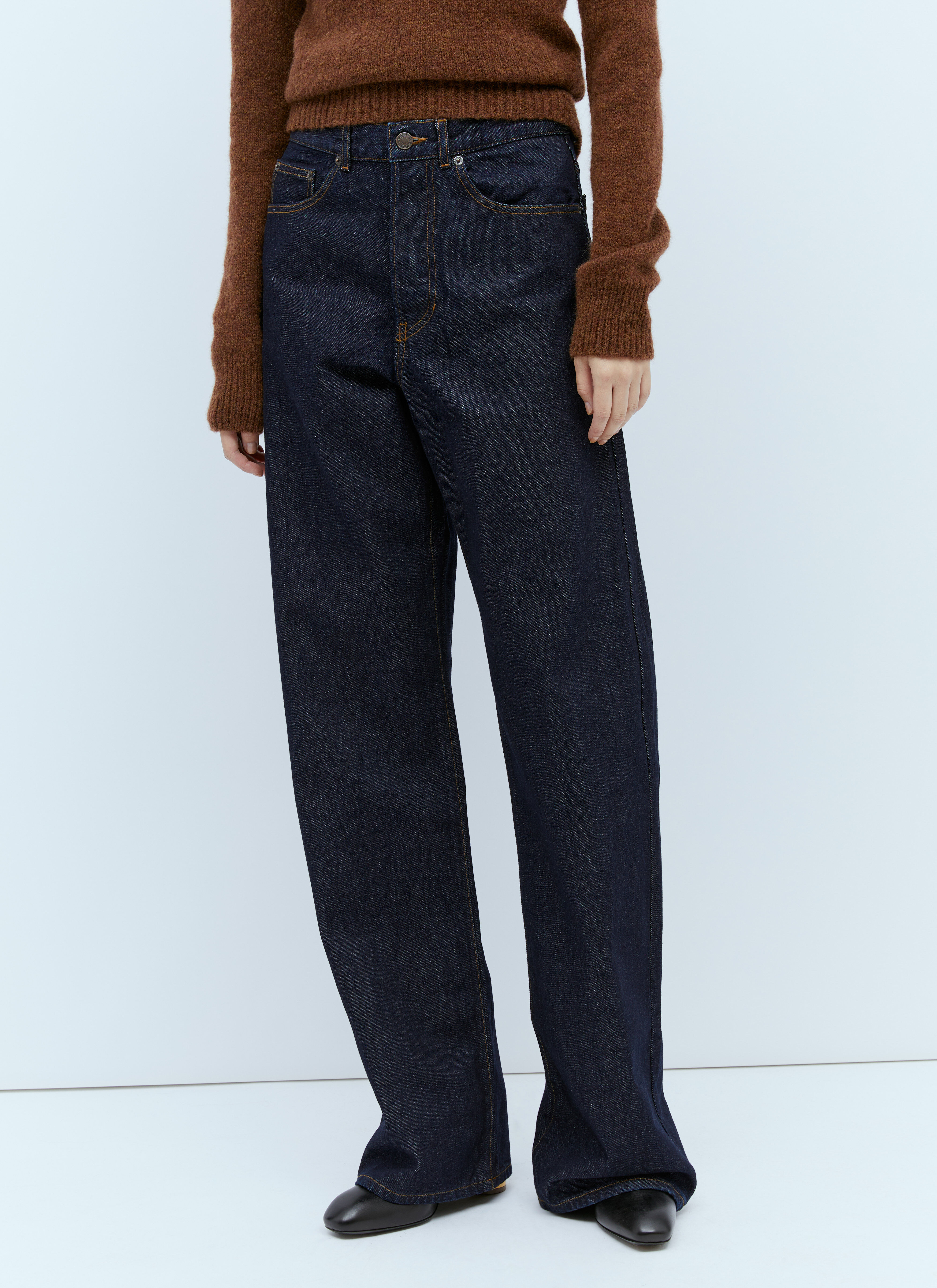 Dries Van Noten Women's Peyton Denim Jeans in Blue | LN-CC®